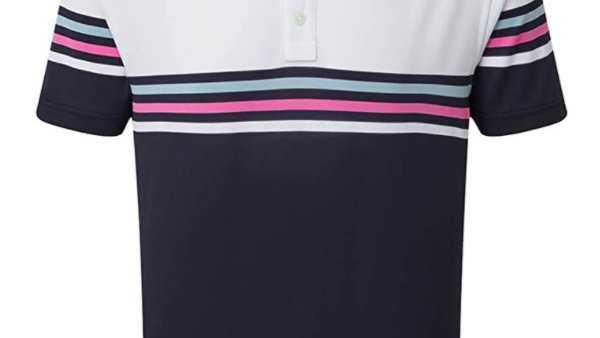 FootJoy Men's Stretch Pique Colour Block Polo